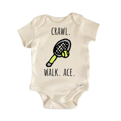 Tennis Player Ace Sports Baby Gift Baby Bodysuit