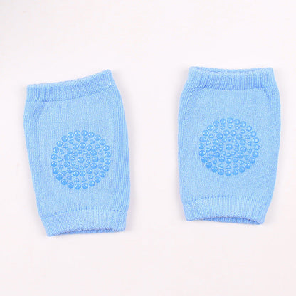 Children's Glue Dispensing Non-slip Knee And Elbow Pad Crawling Toddler Knee Pads