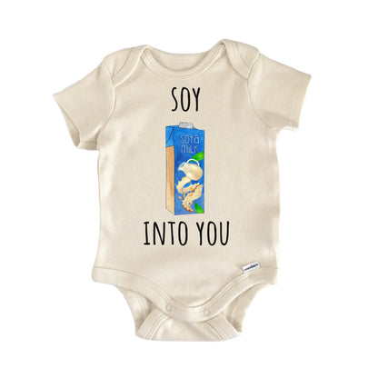 Soy Milk Dairy Drink Baby Gift Baby Bodysuit