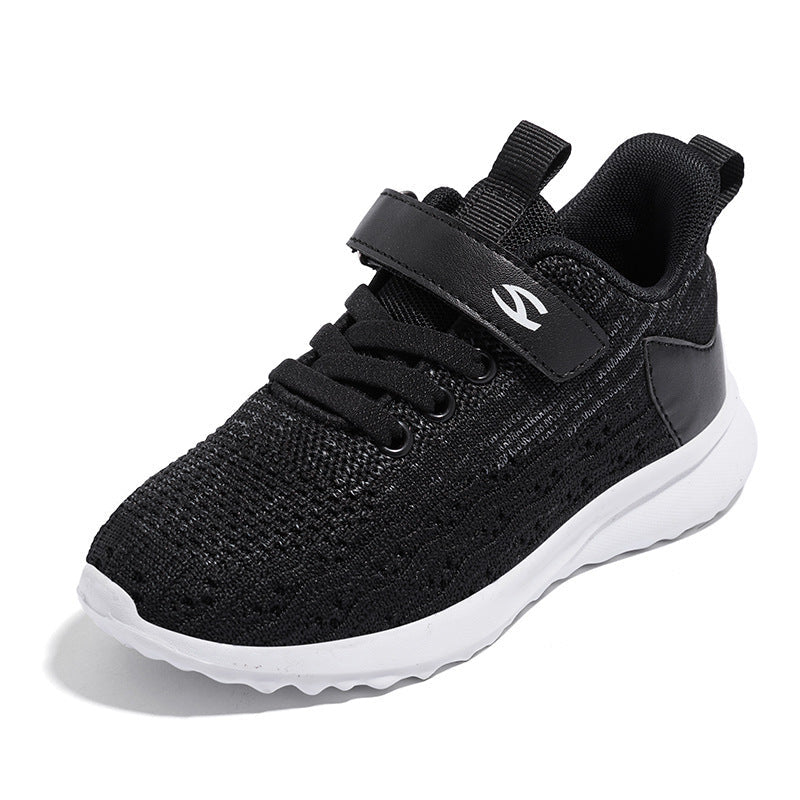 New Children'S Sports Shoes Flying Woven Boys Casual Breathable Shoes Girls