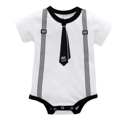 Summer Baby'S Clothing Triangle Khaki Jumpsuit Jumpsuit Climbing Suit Cotton Pattern