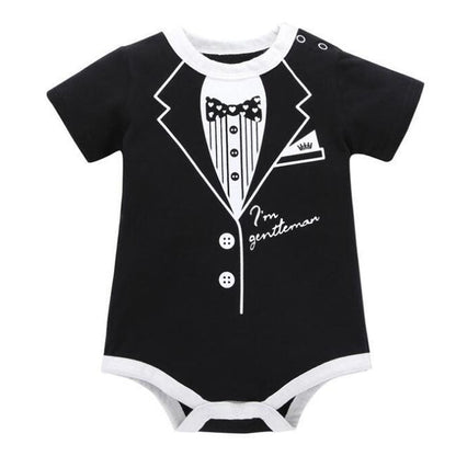 Summer Baby'S Clothing Triangle Khaki Jumpsuit Jumpsuit Climbing Suit Cotton Pattern