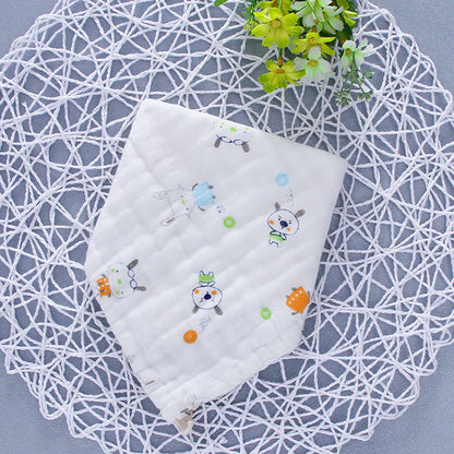 Baby triangle towel cartoon