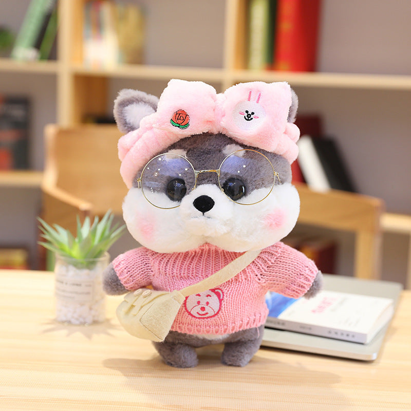 Variety Of Dress Up And Dress Up Net Red Shiba Inu Dolls