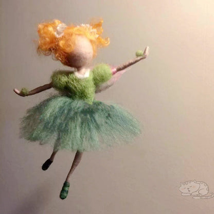 Poke Le Wool Felt Handmade Diy Villain Doll Fairy Handmade Car Hanging To Pass The Time Material Package