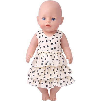 18 Inch American Girl Doll Dress American Girl Summer Sleeveless Cake Dress