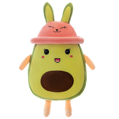 Creative Avocado Bunny Pillow Plush Toy Doll Girl Birthday Gift