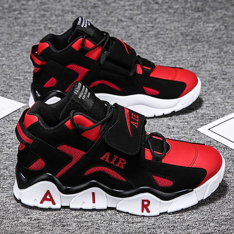New Red Sporty Authentic Mid-Cut Shoes Winter Warm Shoes for Men