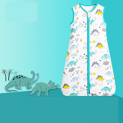 Baby Vest Pajamas Sleeveless Baby Kick-proof Children Sleeping Bag