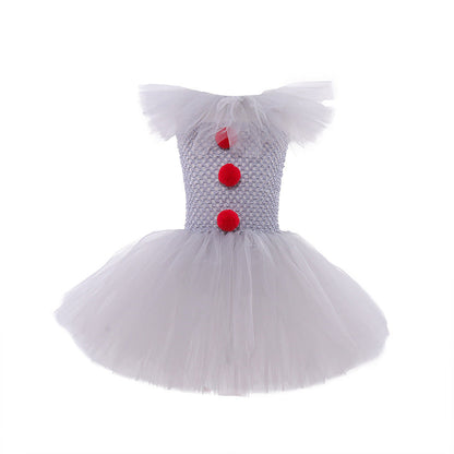 Mesh Princess Dress Set Children's Halloween Costume