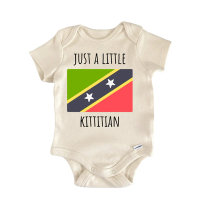 Saint Kitts And Nevis Kittitian Infant Gift Baby Bodysuit