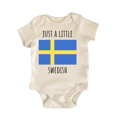 Sweden Swedish Baby Gift Baby Bodysuit