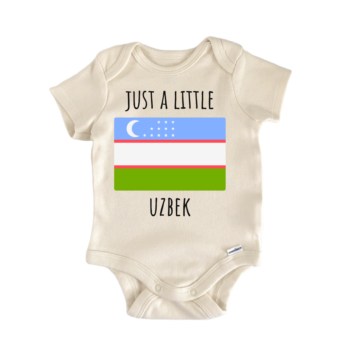 Uzbekistan Uzbek Infant Gift Baby Bodysuit