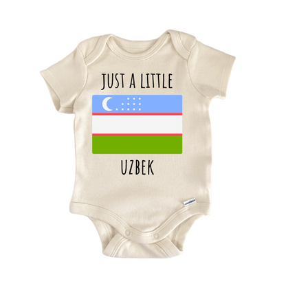 Uzbekistan Uzbek Infant Gift Baby Bodysuit