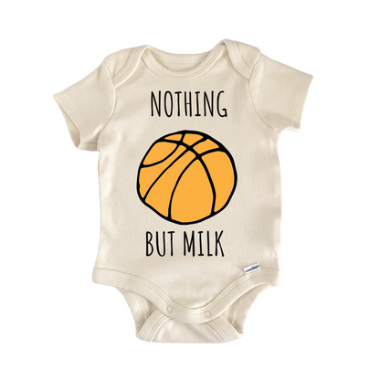 Basketball Milk Swish Ball Sports Infant Gift Baby Bodysuit