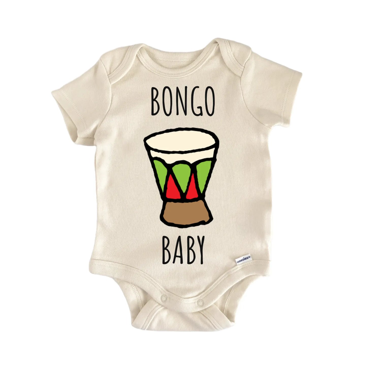 Bongo Drums Percussion Infant Gift Baby Bodysuit