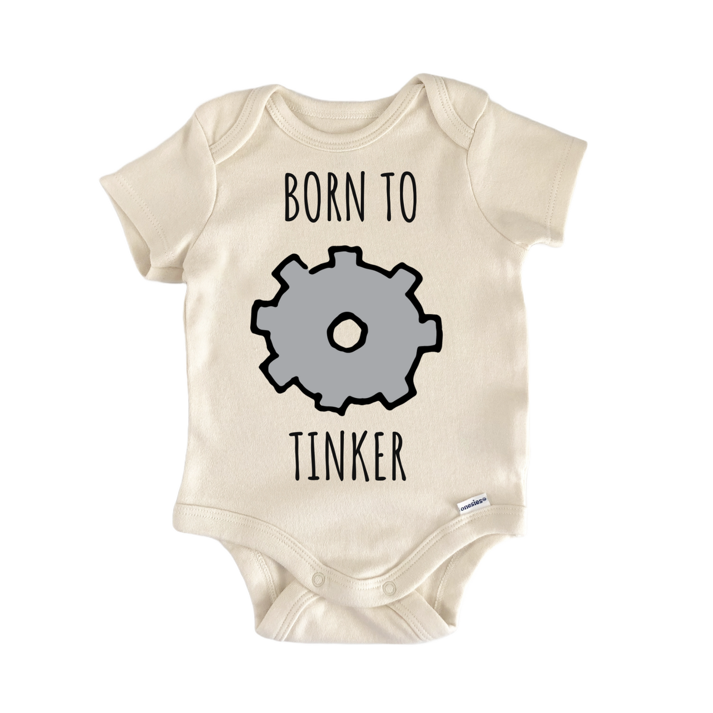 Born To Tinker Engineer Mechanic Infant Gift Baby Bodysuit