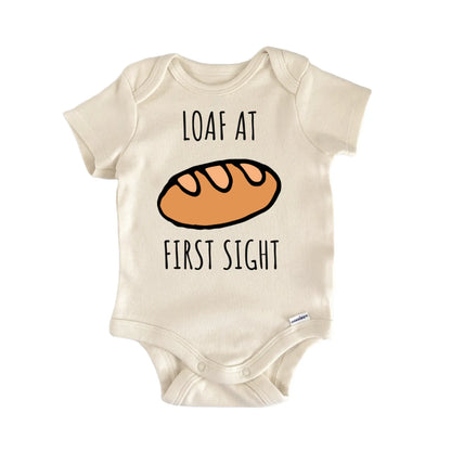 Bread Loaf Bakery Baker Love Infant Gift Baby Bodysuit