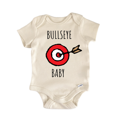 Bullseye Archery Bow Arrow Baby Gift Baby Bodysuit