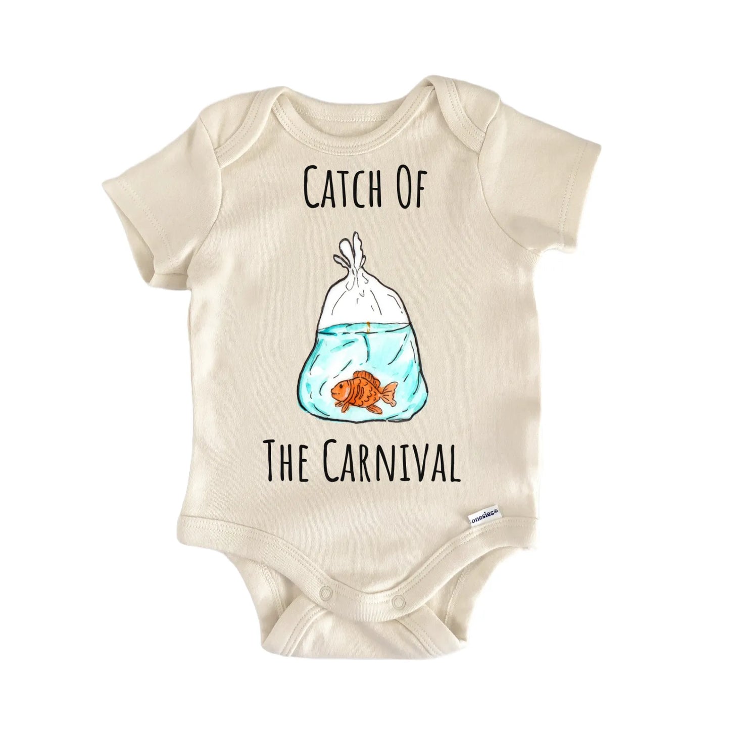 Carnival Fish Circus Fair Grounds Baby Gift Baby Bodysuit