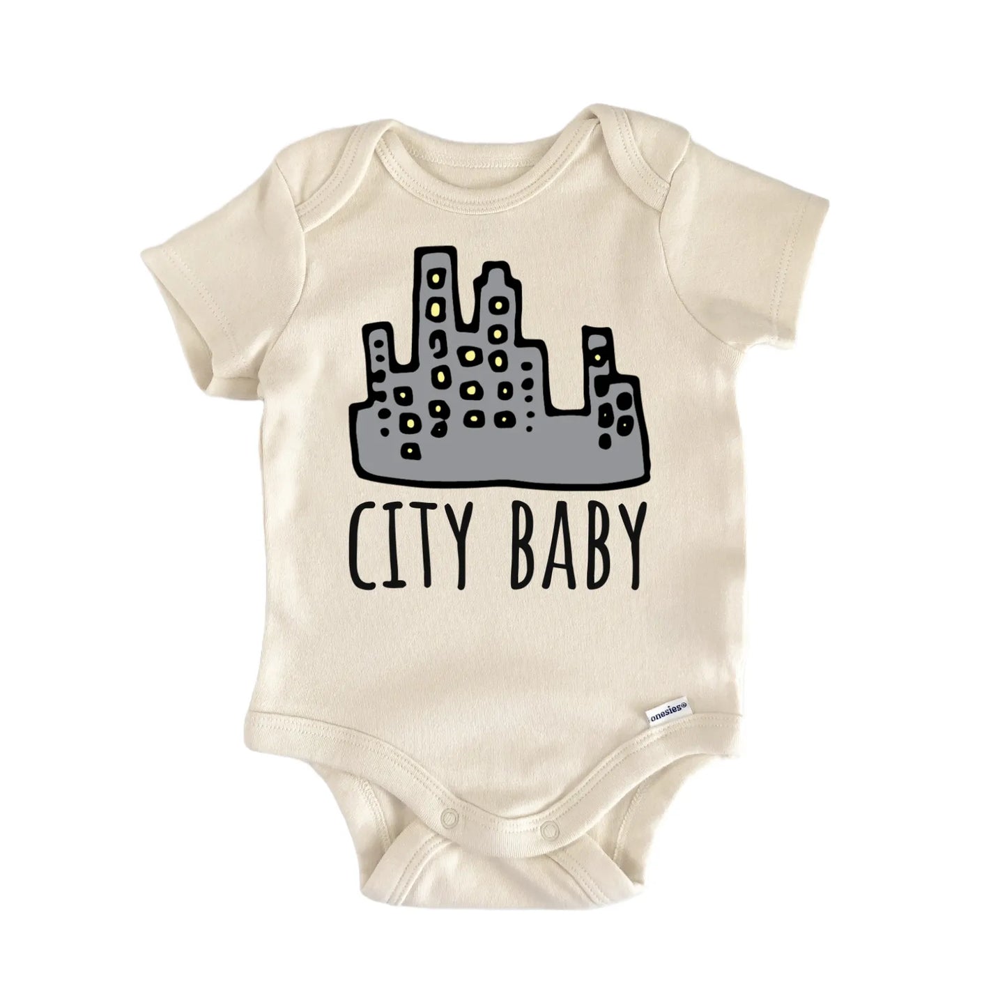 City Baby Skyscraper Urban Baby Gift Baby Bodysuit