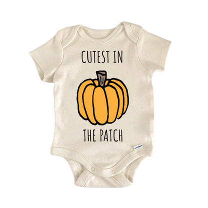Cutest In The Patch Pumpkin Fall Infant Gift Baby Bodysuit