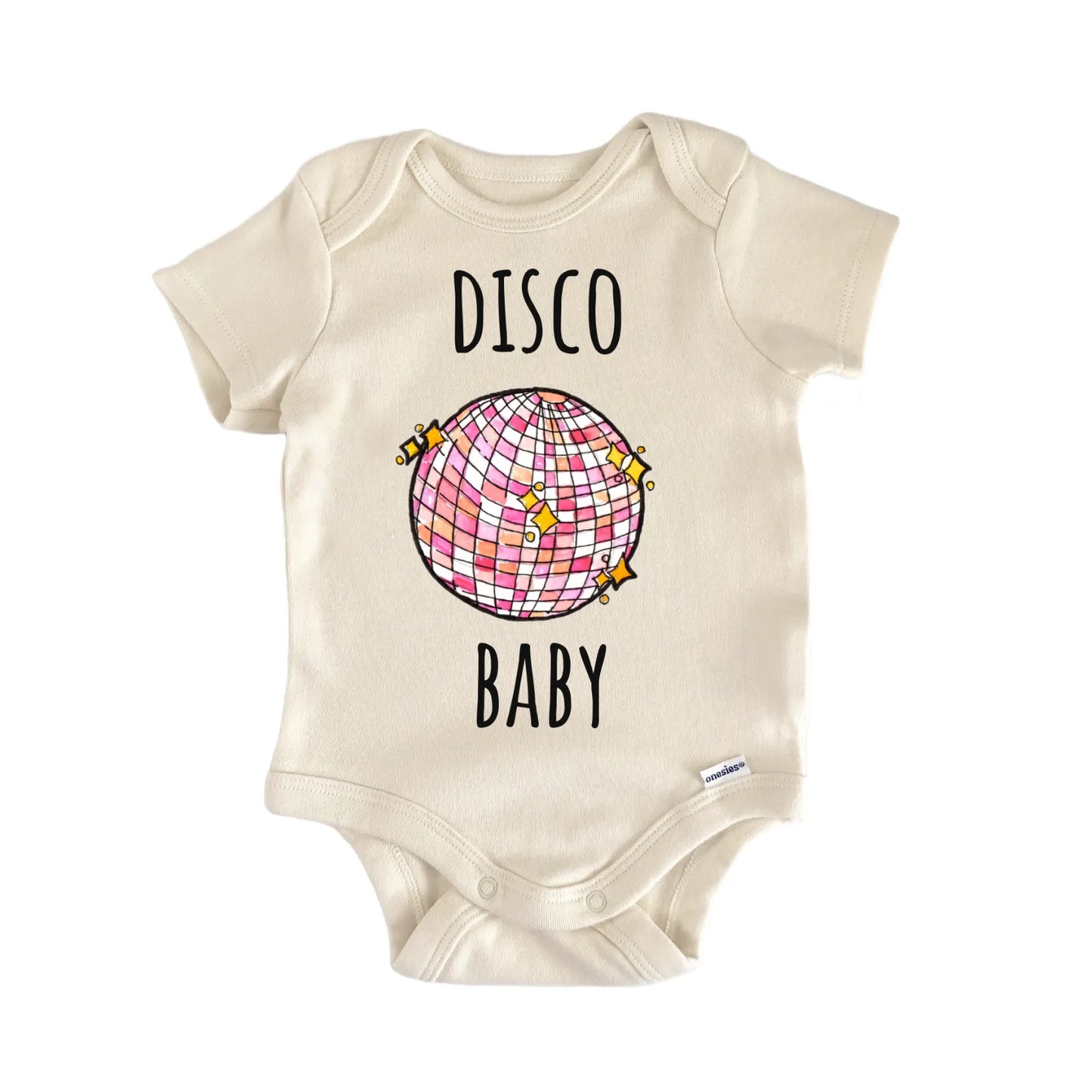 Disco Baby 70's Music Baby Gift Baby Bodysuit