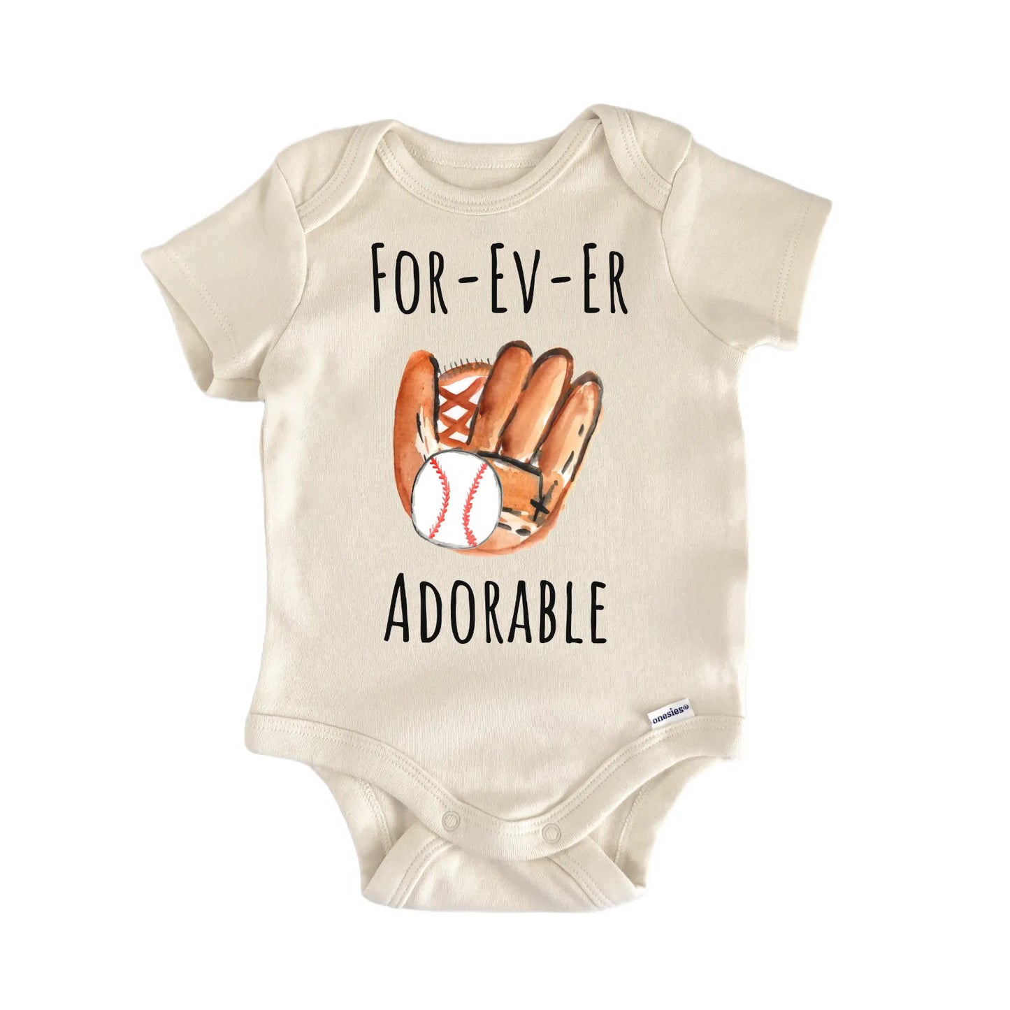 For-Ev-Er Baseball Movie Baby Gift Baby Bodysuit