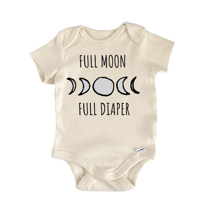 Full Moon Phase Stars Baby Gift Baby Bodysuit