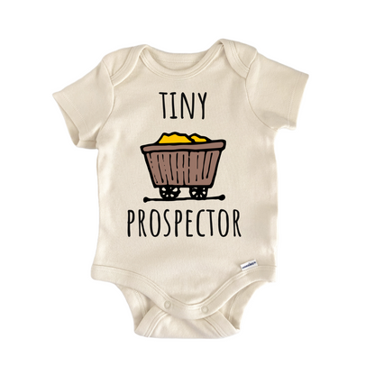 Gold Prospect Treasure Mine Infant Gift Baby Bodysuit