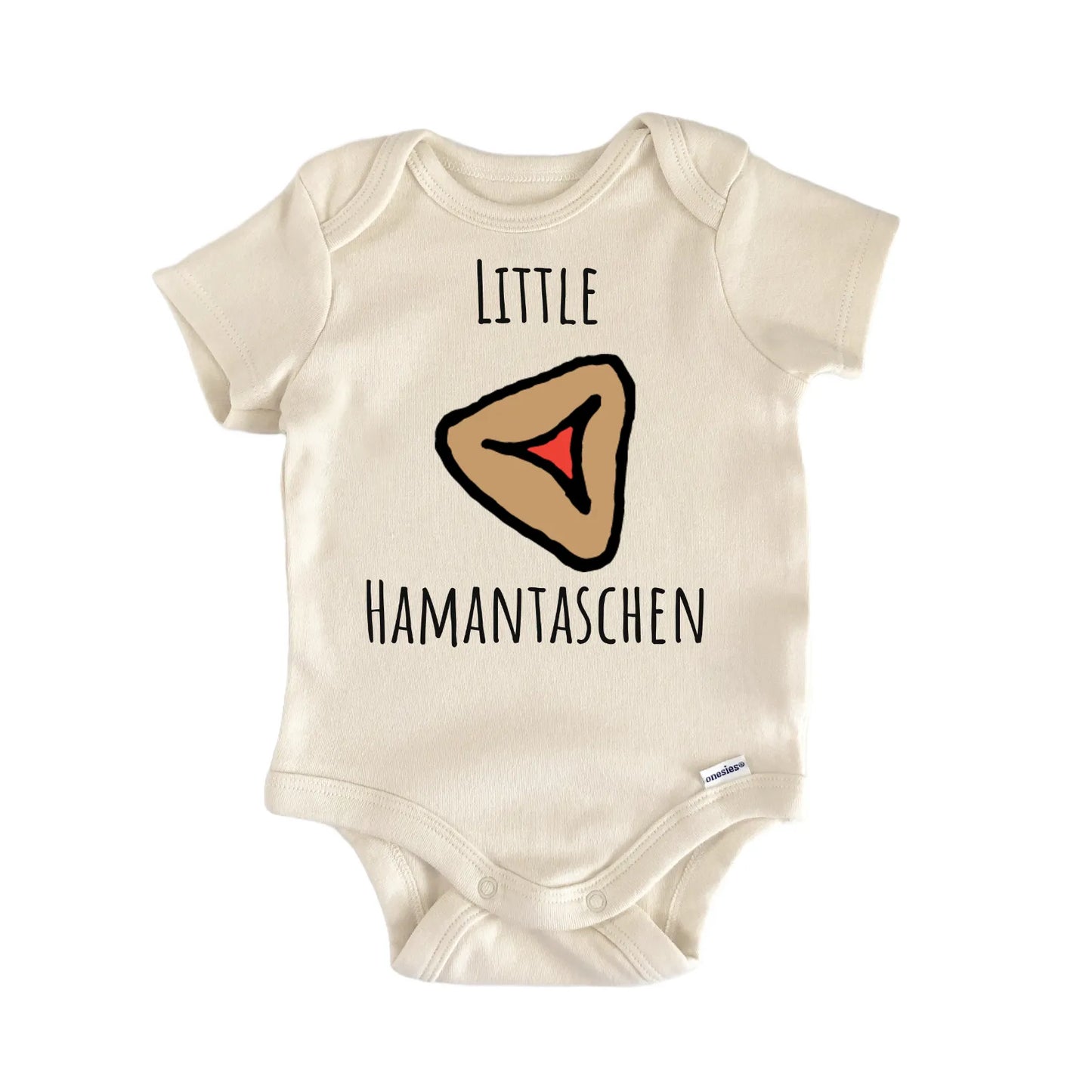 Hamantaschen Dessert Pastry Jewish Purim Baby Gift Baby Bodysuit