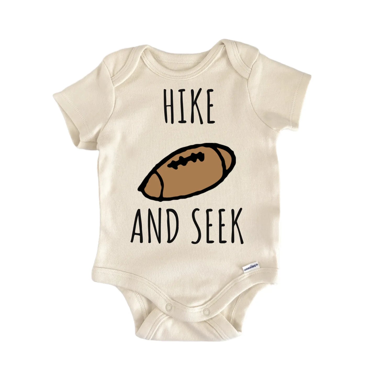 Hike Seek Football Player Infant Gift Baby Bodysuit