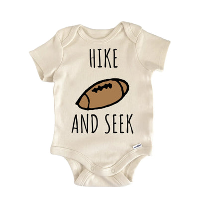 Hike Seek Football Player Infant Gift Baby Bodysuit