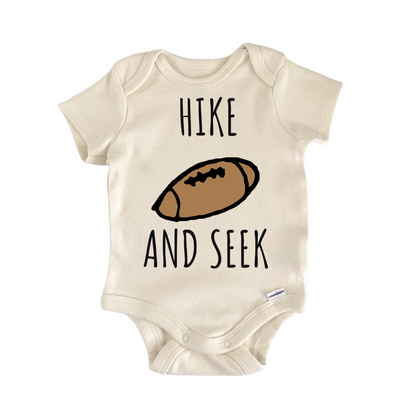 Hike Seek Football Player Infant Gift Baby Bodysuit
