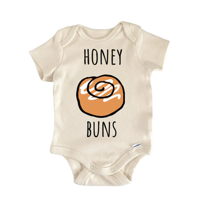 Honey Buns Cinnamon Roll Bakery Infant Gift Baby Bodysuit