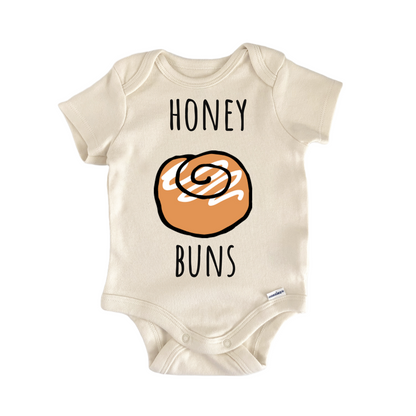 Honey Buns Cinnamon Roll Bakery Infant Gift Baby Bodysuit