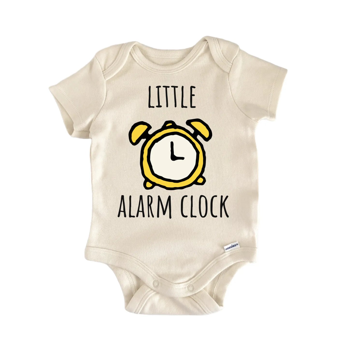 Little Alarm Clock Baby Gift Baby Bodysuit
