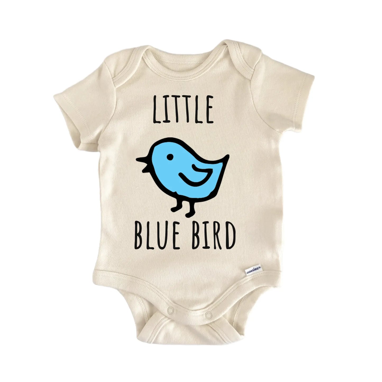 Little Bluebird Blue Bird Newborn Gift Baby Bodysuit