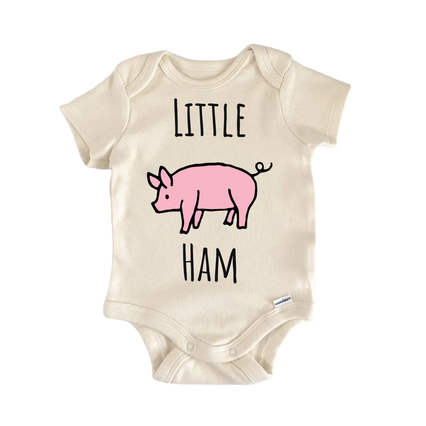 Little Ham Pig Farm Baby Gift Baby Bodysuit