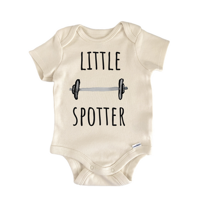 Little Spotter Workout Gym Baby Gift Baby Bodysuit
