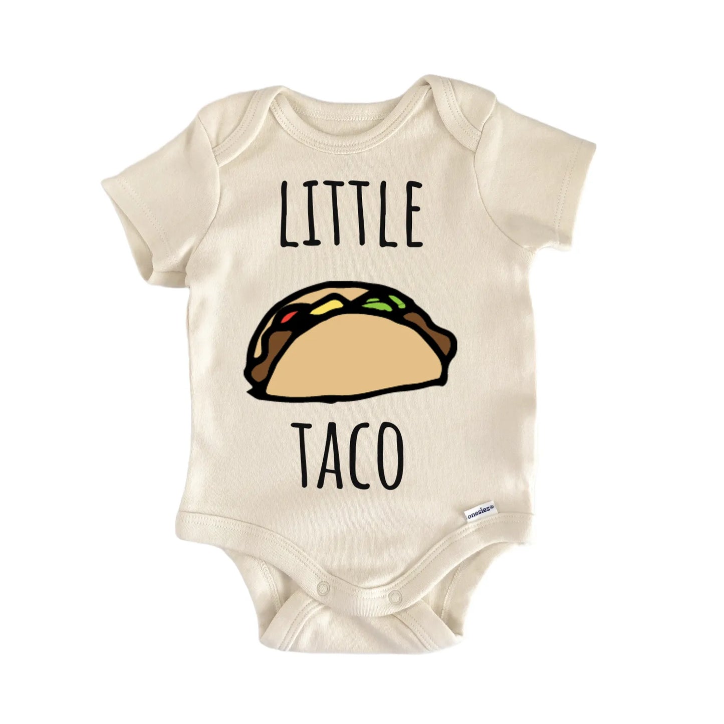 Little Taco Mexican Foodie Baby Gift Baby Bodysuit