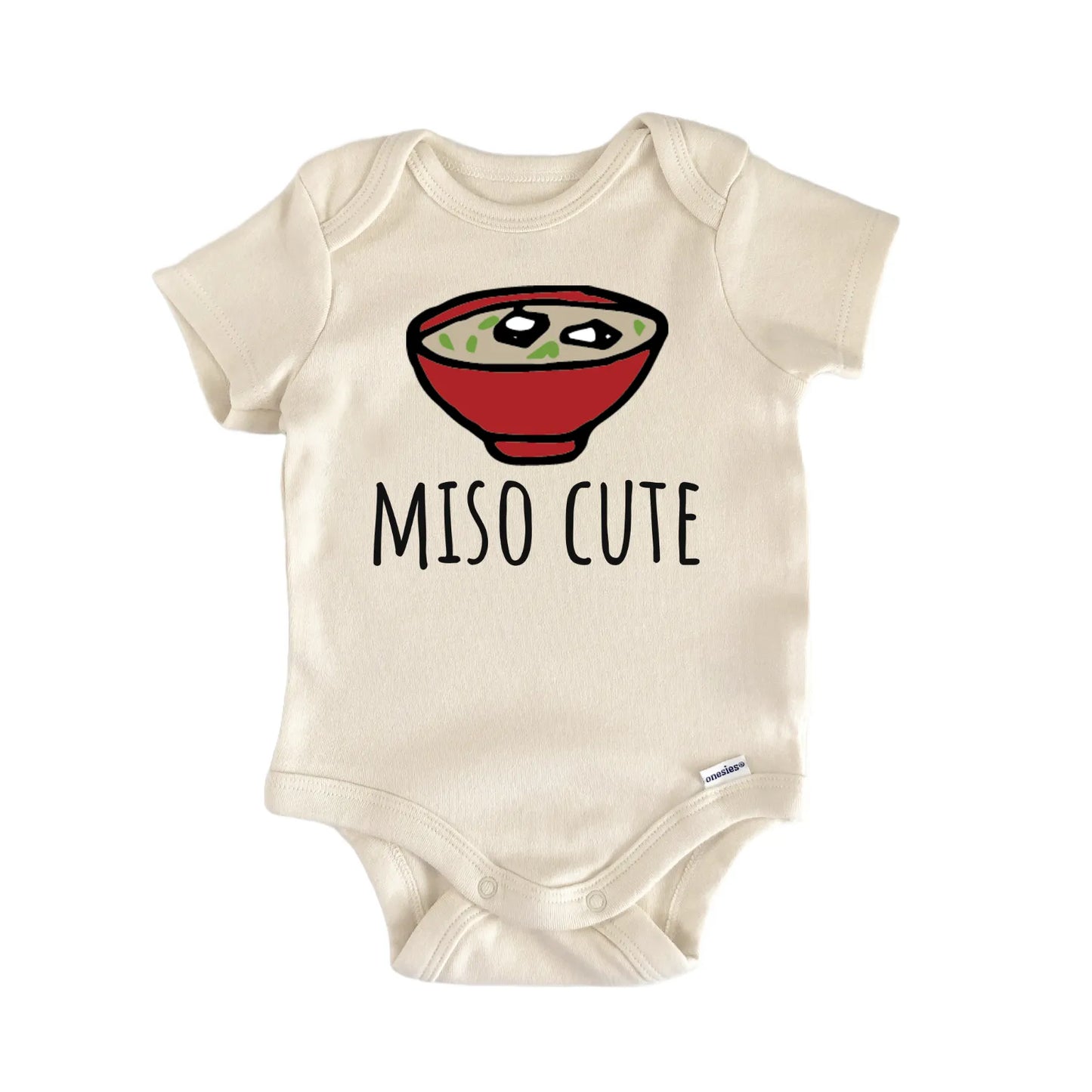 Miso Cute Soup Asian Baby Gift Baby Bodysuit