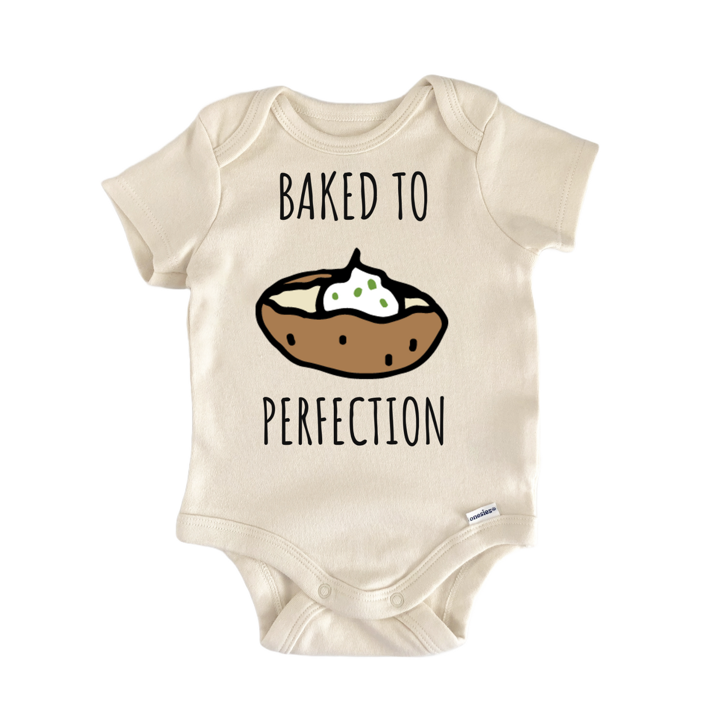 Oven Potato Baked Potatoes Loaded Baby Gift Baby Bodysuit