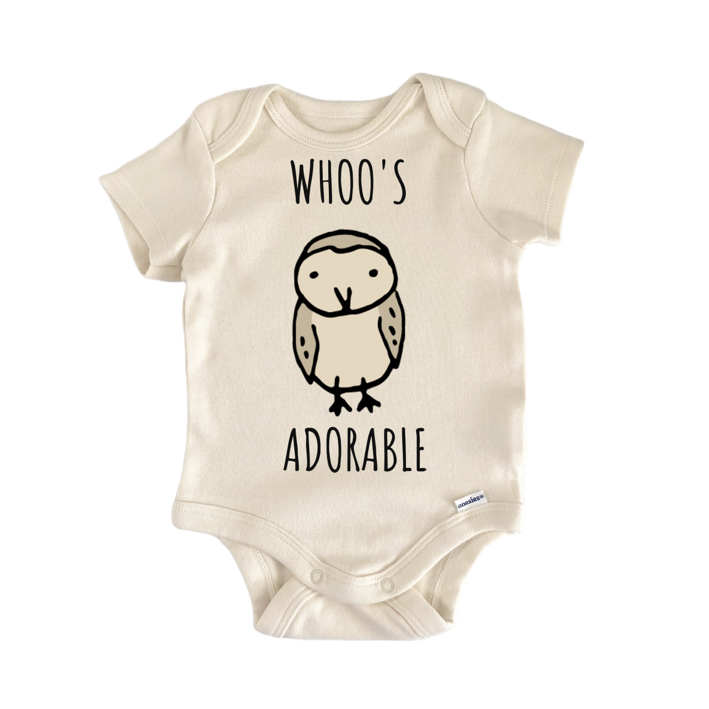 Owl Bird Adorable Woodland Bird Baby Gift Baby Bodysuit