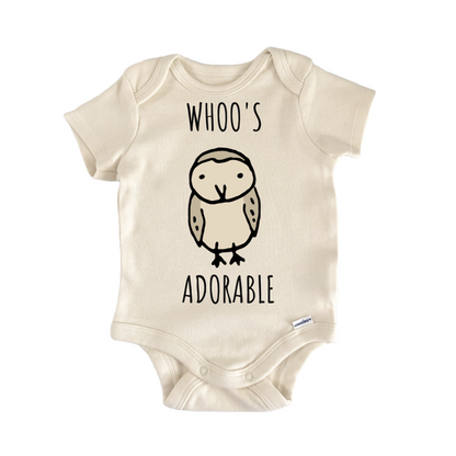 Owl Bird Adorable Woodland Bird Baby Gift Baby Bodysuit