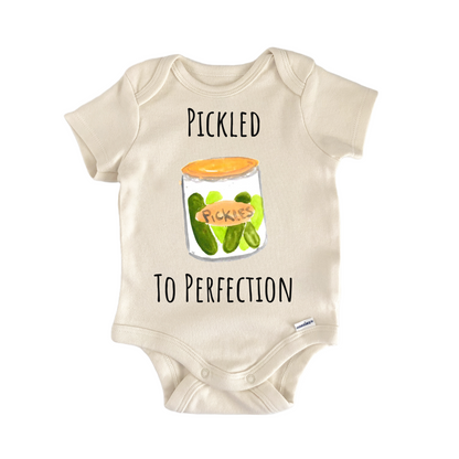 Pickle Jar Brine Pickled Baby Gift Baby Bodysuit