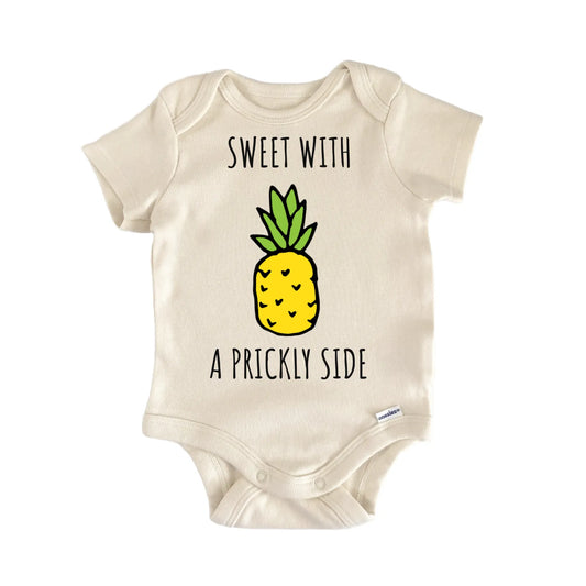 Pineapple Tropical Fruit Sweet Baby Gift Baby Bodysuit
