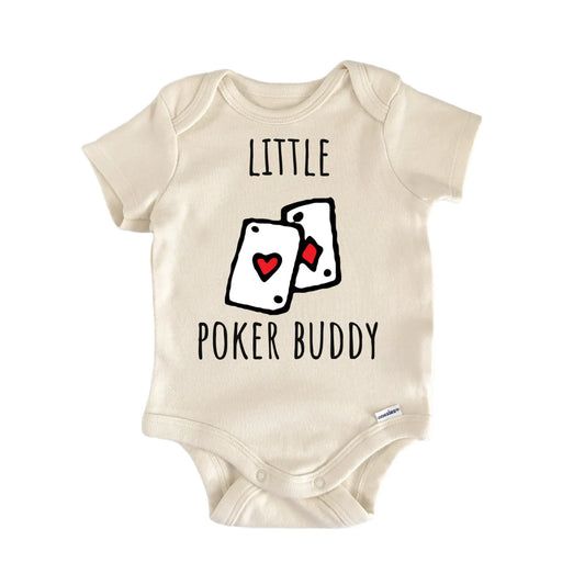 Poker Buddy Card Games Casino Vegas Infant Gift Baby Bodysuit
