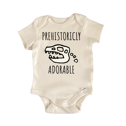 Prehistoric Dinosaur Jurrasic Museum Baby Gift Baby Bodysuit