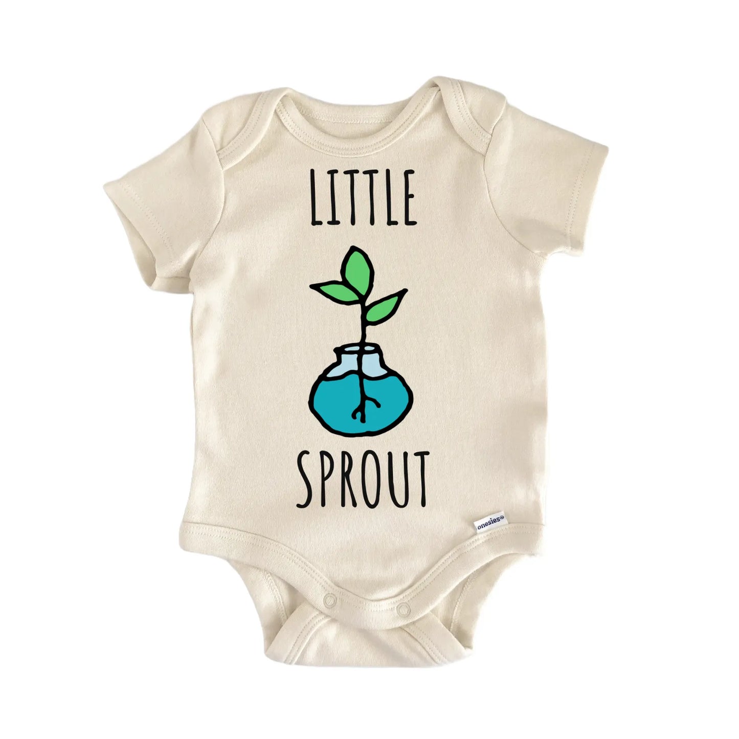 Proopagation Little Sprout Plant Garden Baby Gift Baby Bodysuit